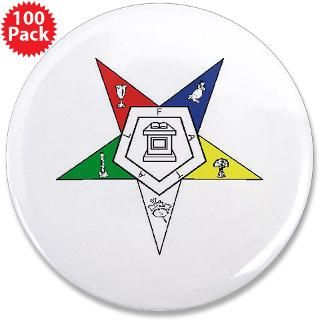 Blue Lodge Gifts  Blue Lodge Buttons  3.5 Button (100 pack)