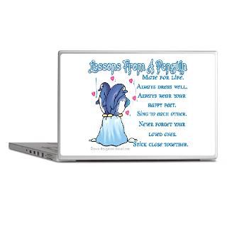 Baby Gifts  Baby Laptop Skins  Lessons From A Penguin Laptop