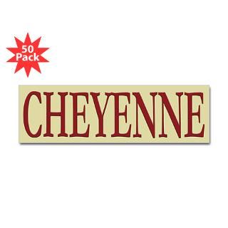 cheyenne tribe bumper sticker 50 pk $ 106 99