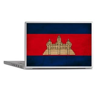 Art Gifts  Art Laptop Skins  Cambodia Flag Laptop Skins
