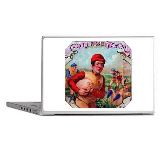 Art Gifts  Art Laptop Skins  College Team Cigar Label Laptop