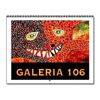 Gifts  Art Exhibition Home Office  Galeria 106 Wall Calendar