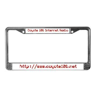 Coyote 106 License Plate Frame for $15.00