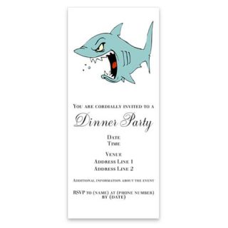 SHARK (13) Invitations by DropTheNailPolish  507259013