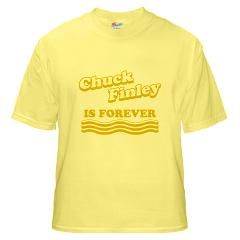 Chuck Finley T Shirt by dwadel
