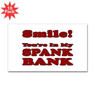 My Spank Bank Rectangle Sticker 10 pk)