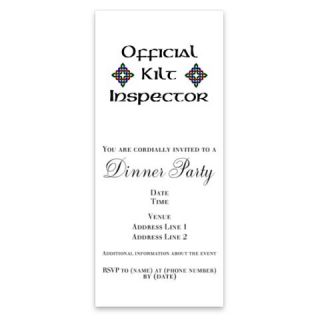 Kilt Inspector Invitations by Admin_CP692187  506854856