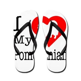 Breeds Gifts  Breeds Bathroom  I Love My Pointer Flip Flops