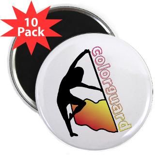 Colorguard Flag 2.25 Magnet (10 pack)