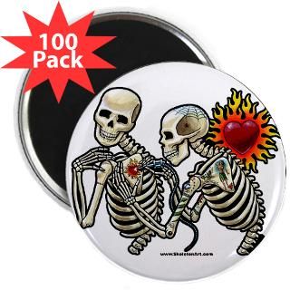 tattoo skeleton magnet 100 pk $ 119 99
