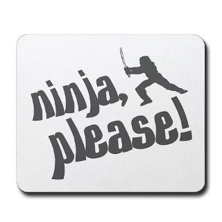 Ninja, Please Mousepad
