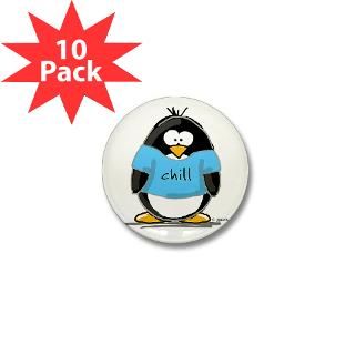 Chill penguin 2.25 Button (10 pack)