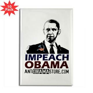 IMPEACH OBAMA   Rectangle Magnet (10 pack)