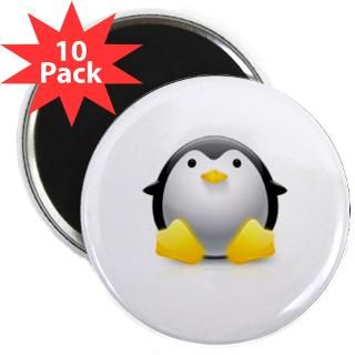 magnet $ 3 73 linux logo tux penguin 2 25 magnet 100 pack $ 114 98