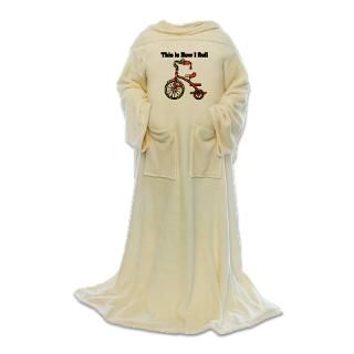 Bike Gifts  Bike Home Decor  How I Roll (Tricycle) Blanket Wrap