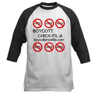 Boycott Chick Fil A Baseball Jersey