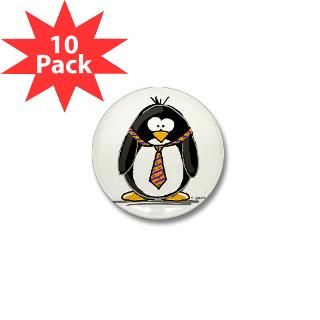 Bad Tie penguin 2.25 Button (10 pack)