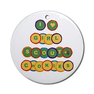 Girl Scout Troop Christmas Ornaments  Unique Designs