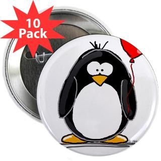 Red Balloon Penguin 2.25 Magnet (100 pack)