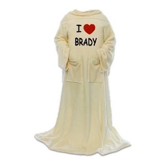 Brady Gifts  Brady Home Decor  I heart Brady Blanket Wrap