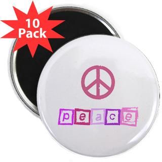 Pink Peace Sign  Lil Goodies Peace Shop