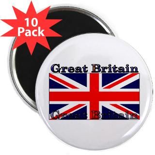 Great Britain British Flag 2.25 Magnet (100 pack)
