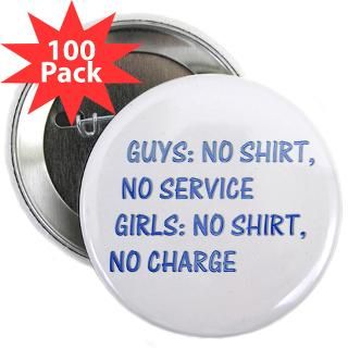 girls no shirt no charge 2 25 button 100 pack $ 134 98