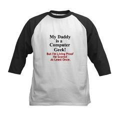 The Computer Geek Daddy T Shirt by zipzapdesigns