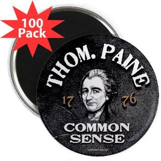 thomas paine common sense 2 25 magnet 100 pack $ 139 99