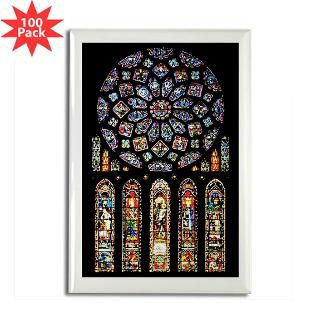 chartres cathedral rose window magnets 100 pack $ 142 99
