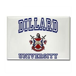 DILLARD University Rectangle Magnet