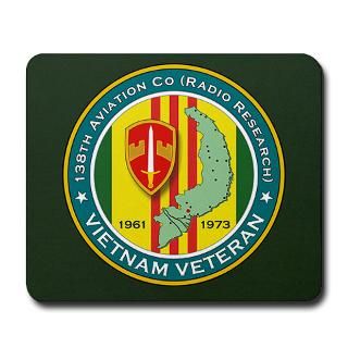 138th Aviation Co (Radio Research) Mousepad