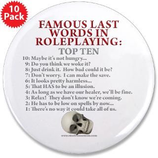 Last Words 2.25 Button (10 pack)