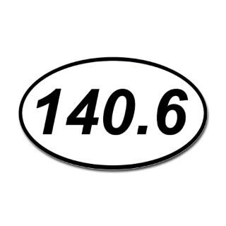 140.6 triathlon sticker (oval) for $4.25