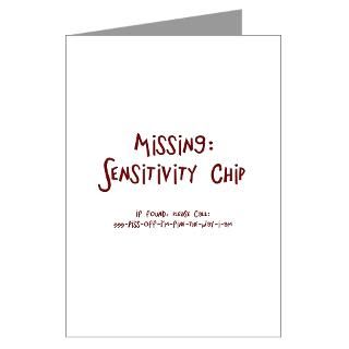 Missing Sensitivity Chip  American Angst