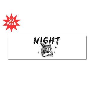 night owl bumper sticker 50 pk $ 146 99