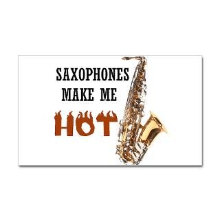 HOT SAX Rectangle Sticker