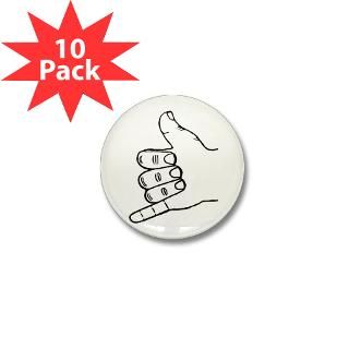 Shaka Hang Loose Mini Button (10 pack)