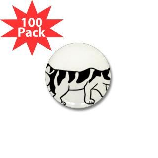 Black and white cat Mini Button (100 pack)