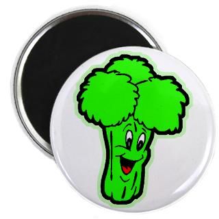 Happy Broccoli 2.25 Button (10 pack)
