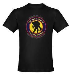 Support our Wounded Warriors Mens Fitted T Shirt (dark)
