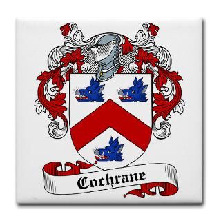 Cochrane Family Crest Drink Coasters  Buy Cochrane Family Crest
