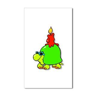 Turtle Cartoon Birthday Candle T shirts & Gifts