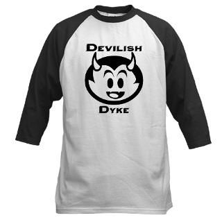 Devilish Dyke   Lesbian Logo  Lesbian & Gay Pride Gifts   Pride