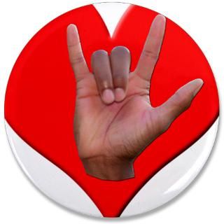 ILY Heart  ASL Sign Language Stuff   Signs of Love