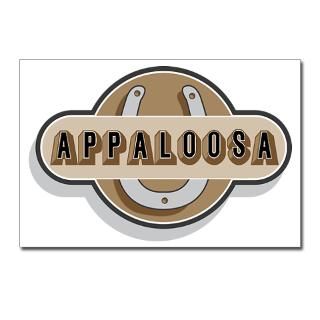 Appaloosa Horse Postcards (Package of 8) for $9.50
