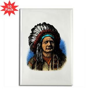 Native American Rectangle Magnet (10 pack)
