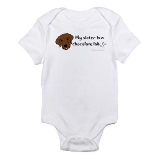 chocolate lab gifts Body Suit by wherezmyshoe