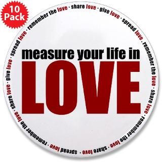button $ 3 49 measure your life in love 3 5 button 100 pack $ 169 99