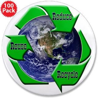 reduce reuse recycle earth 3 5 button 100 pack $ 169 99
